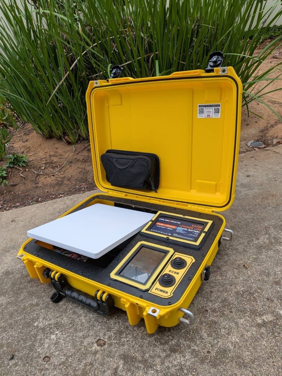 MobileLinQ standard kit in yellow rugged case